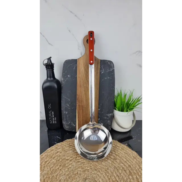 Половник 44см нерж.сталь/дерево BN-280 ᐉ BN-280 - - класная цена в ProPosud