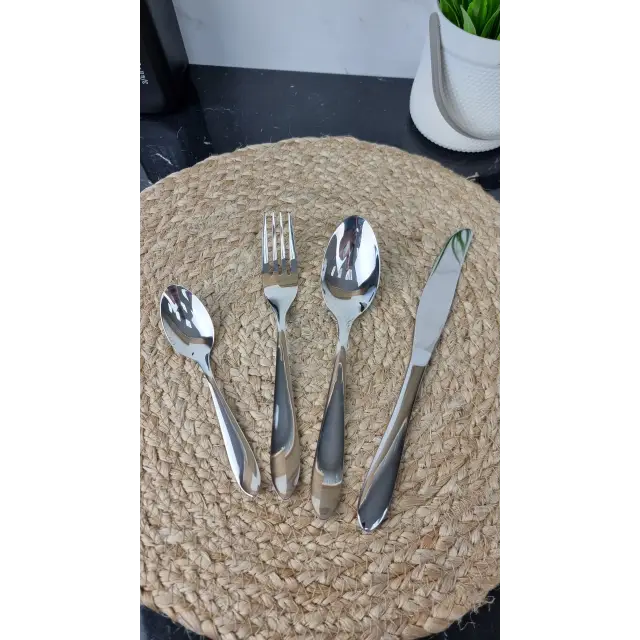 Набор столовых приборов 24-пр. нерж.сталь BN-457 ᐉ BN-457 - - класная цена в ProPosud