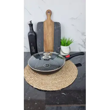 Сковорода 28см антипр.диамант покрытие стекл.крышка съемная ручка BN-434 ᐉ BN-434 - - класная цена в ProPosud