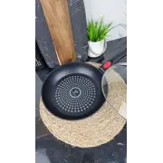 Сковорода 28см антипр.диамант покрытие стекл.крышка съемная ручка BN-434 ᐉ BN-434 - - класная цена в ProPosud