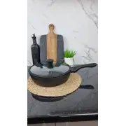 Сковорода глубокая 28*7,5см антипр.диамант покрытие стекл.крышка силик.ободок BN-450 ᐉ BN-450 - - класная цена в ProPosud