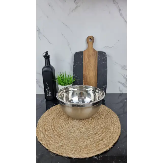 Миска глубокая 24см легкая нерж.сталь BN-676 ᐉ BN-676 - - класная цена в ProPosud