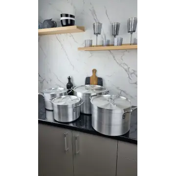 Набор алюм. кастрюль 8-пр. (24см 26см 30см 34см) BN-818 ᐉ BN-818 - - класная цена в ProPosud 2