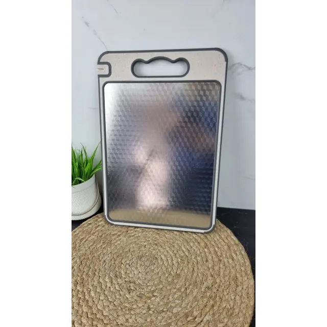 Доска разделочная нерж.сталь/пластик BN-3003 ᐉ BN-3003 - - класная цена в ProPosud