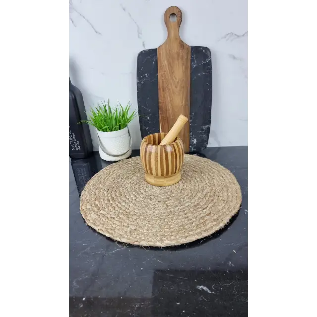 Ступка для специй дерево 11*10см BN-3006 ᐉ BN-3006 - - класная цена в ProPosud