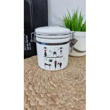 Черная кошка Емкость 500мл для сыпучих продуктов с замком 630-12