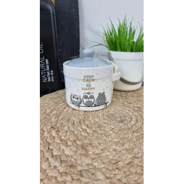 Совушки Банка для меду 420мл з дерев'яною ложкою 2370-18 ᐉ 2370-18 - - класная цена в ProPosud