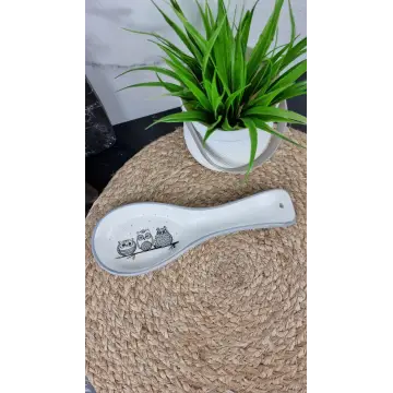 Сова Подставка под ложку 23*2,5 см 3653-18