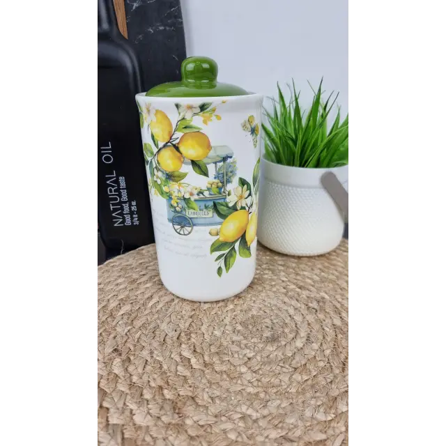 Лимоны Емкость 850мл для сыпучих продуктов 700-10-22 ᐉ 700-10-22 - - класная цена в ProPosud