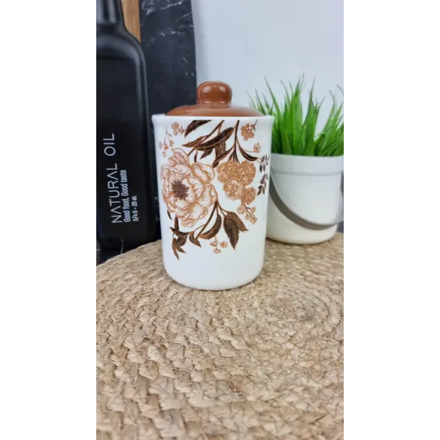 Роспись Емкость 740мл для сыпучих продуктов 700-11-19 ᐉ 700-11-19 - - класная цена в ProPosud