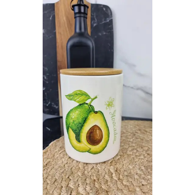 Авокадо Емкость 860мл для сыпучих продуктов бамбук крышка 6028-21 ᐉ 6028-21 - S&T - класная цена в ProPosud