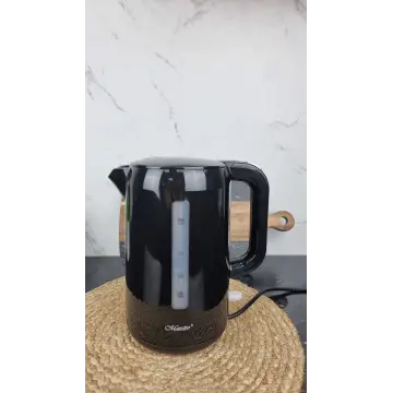 Электрочайник 2,2л 2200Вт пластик Black MR-022 ᐉ MR-022 Black - - класная цена в ProPosud