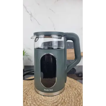 Электрочайник 1,7л 2000Вт пластик Green MR-023 ᐉ MR-023 Green - - класная цена в ProPosud