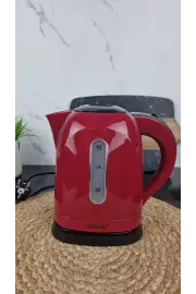 Электрочайник 1,5л 2200Вт пластик Red MR-034 ᐉ MR-034 Red - - класная цена в ProPosud