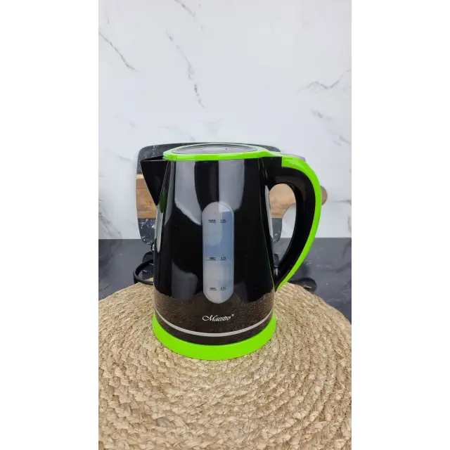 Электрочайник 1,8л 2000Вт пластик Black MR-058 ᐉ MR-058 Black - Maestro - класная цена в ProPosud