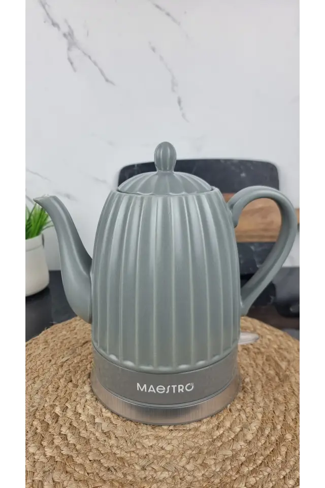 Електрочайник 1,5л 1500Вт кераміка MR-077 ᐉ MR-077 - - класна ціна в ProPosud