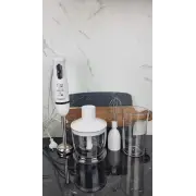 Блендер погружной 300Вт с насадками ножка метал MR-561 ᐉ MR-561 - - класная цена в ProPosud