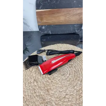 Машинка для стрижки Red MR-652C ᐉ MR-652C Red - - класна ціна в ProPosud