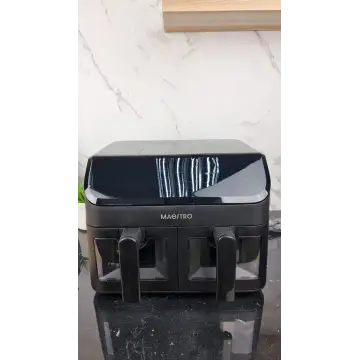 Аэрофритюрница 2000Вт 2 чаши MR-758 ᐉ MR-758 - - класная цена в ProPosud