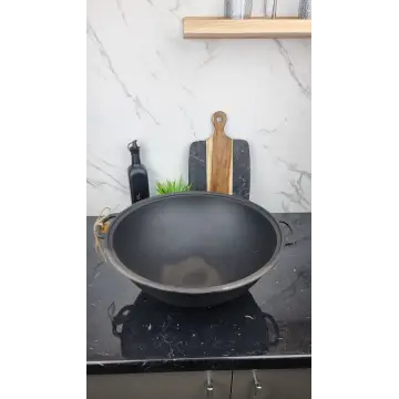 Казан татарський 12л чавунний кришка-сковорідка V12CP ᐉ V12CP - - класна ціна в ProPosud 2