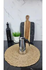 Кавоварка гейзерна 200мл нерж.сталь Espresso Moka MR-1660-4 ᐉ MR-1660-4 - - класна ціна в ProPosud