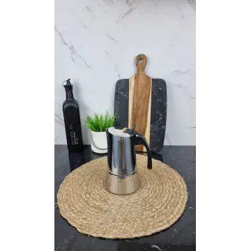 Кавоварка гейзерна 100мл нерж.сталь Espresso Moka MR-1668-2 ᐉ MR-1668-2 - - класна ціна в ProPosud