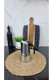 Кавоварка гейзерна 100мл нерж.сталь Espresso Moka MR-1668-2 ᐉ MR-1668-2 - - класная цена в ProPosud