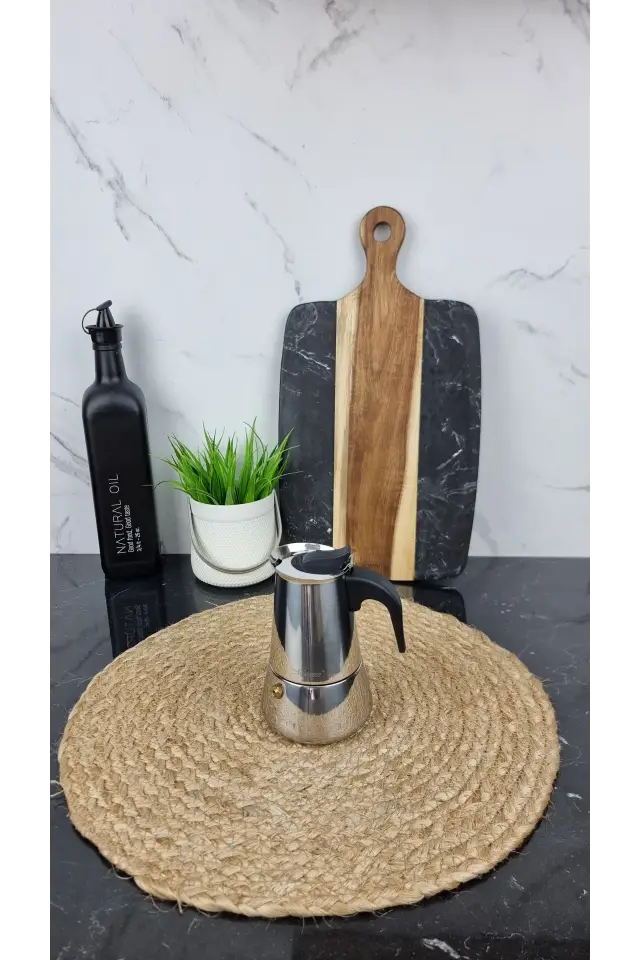 Кавоварка гейзерна 450мл нерж.сталь Espresso Moka MR-1660-9