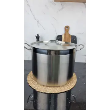 Каструля 18л 32см нерж.сталь нерж.кришка MR-3518-32 ᐉ MR-3518-32 - - класна ціна в ProPosud