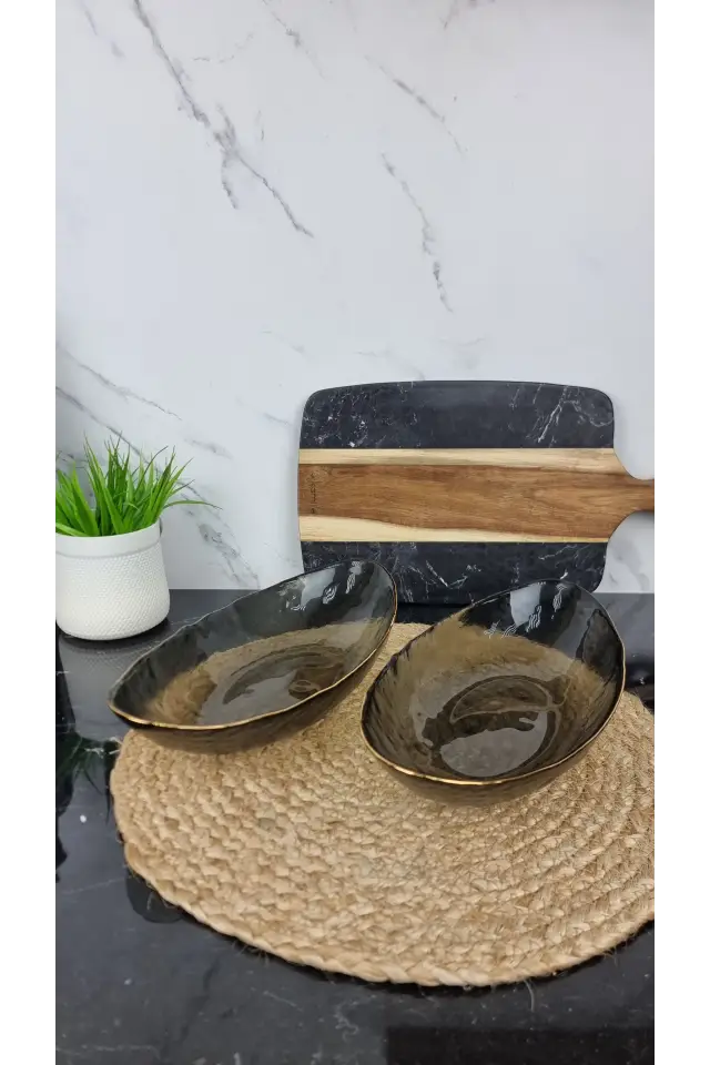 Набор салатников 2-пр. 0,8л 31*15*5см Агат 9297-2