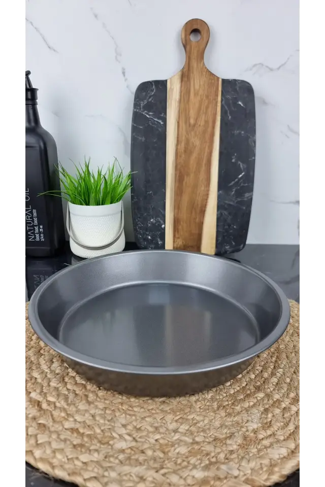 Форма для випікання 28*5см кругла вугл.сталь MR-1103-28
