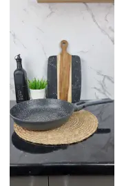 Сковорідка 28см антипр.покриття з'ємна ручка індукція Marble MR-1208-28