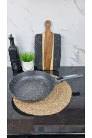 Сковорідка 28см антипр.покриття з'ємна ручка індукція Marble MR-1208-28