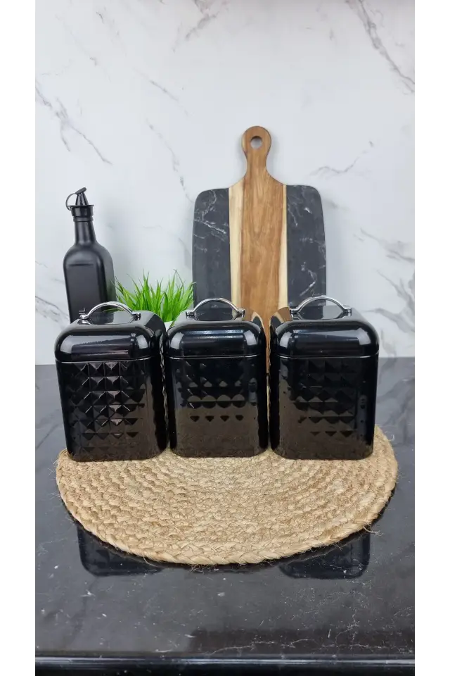 Набір для спецій 3-пр. Black MR-1676-3S ᐉ MR-1676-3S Black - - класна ціна в ProPosud