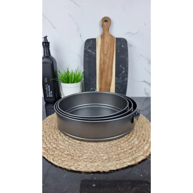 Набор форм для выпечки 3-пр. 24/26/28см круглая съемное дно MR-1105 ᐉ MR-1105 - - класная цена в ProPosud