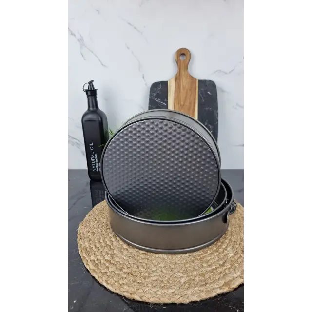 Набор форм для выпечки 3-пр. 24/26/28см круглая съемное дно MR-1105 ᐉ MR-1105 - - класная цена в ProPosud