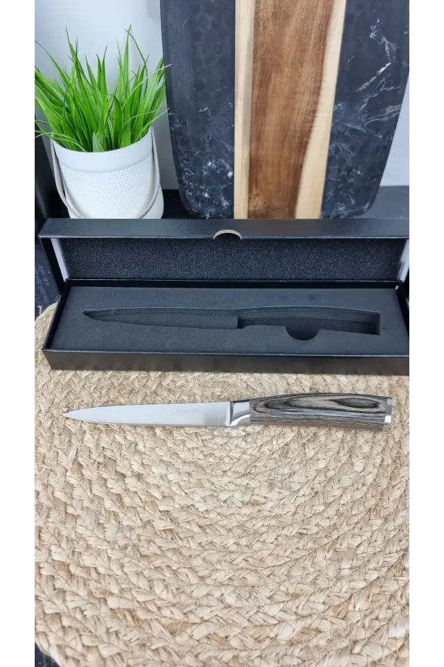 Нож поварской 5" дамасская сталь MR-1481 ᐉ MR-1481 - - класная цена в ProPosud