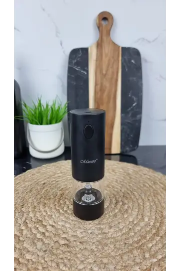 Мельница для специй электрическая h-19,6см USB MR-1618 ᐉ MR-1618 - - класная цена в ProPosud