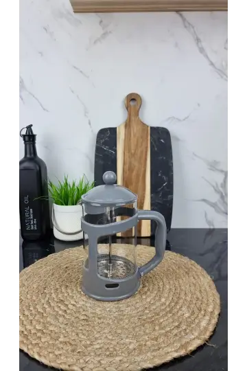 Френч-прес 800мл Grey MR-1665-800 ᐉ MR-1665-800 Grey - - класна ціна в ProPosud