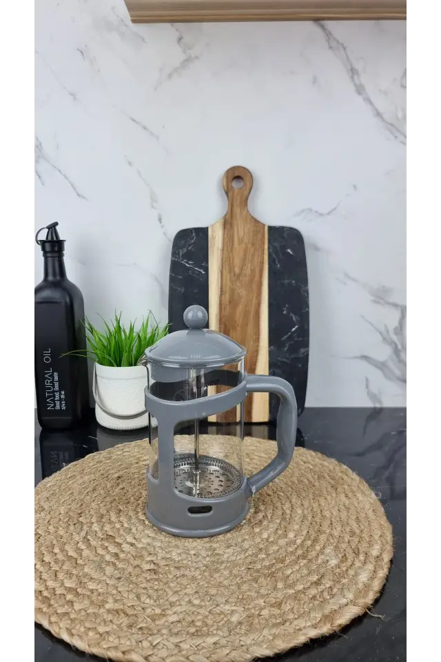Френч-прес 800мл Grey MR-1665-800 ᐉ MR-1665-800 Grey - - класна ціна в ProPosud