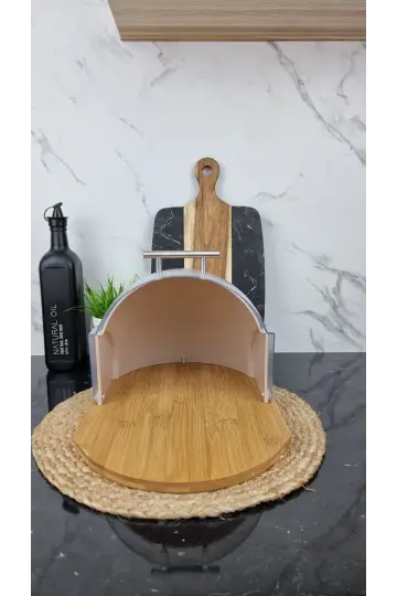 Хлебница 37*21,5*39,5см бамбук кр.пластик Beige MR-1678 ᐉ MR-1678 Beige - - класная цена в ProPosud 2