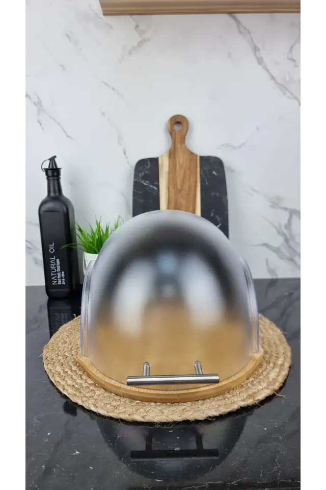 Хлебница 37*21,5*39,5см бамбук кр.пластик Black MR-1678 ᐉ MR-1678 Black - - класная цена в ProPosud