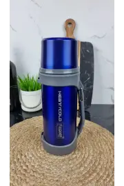 Термос 1,0л нерж.сталь Blue MR-1631-100