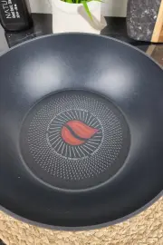 Сковорідка WOK 28см антипр.покриття скл.кришка термоіндикатор EB-13098 ᐉ EB-13098 - - класна ціна в ProPosud