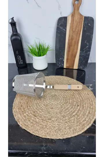 Корзина для фритюра/варки макарон 12*23*36см EB-18252 ᐉ EB-18252 - - класная цена в ProPosud