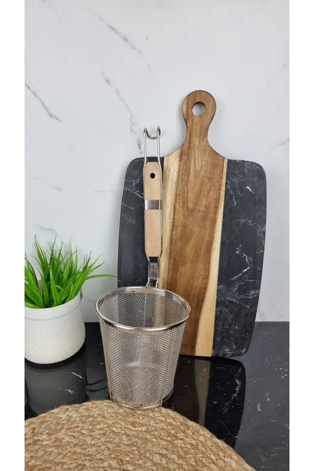 Корзина для фритюра/варки макарон 12*23*36см EB-18252 ᐉ EB-18252 - - класная цена в ProPosud