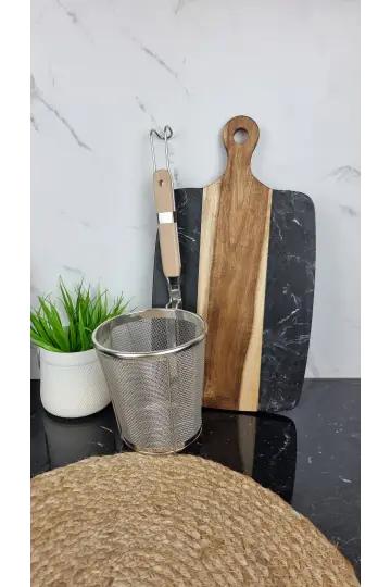 Корзина для фритюра/варки макарон 14*23*38,5см EB-18253 ᐉ EB-18253 - - класная цена в ProPosud 2