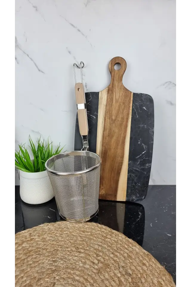Корзина для фритюра/варки макарон 14*23*38,5см EB-18253 ᐉ EB-18253 - - класная цена в ProPosud