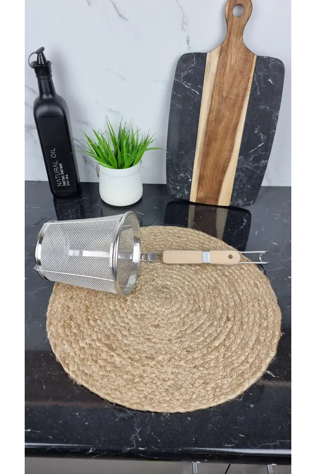 Корзина для фритюра/варки макарон 14*23*38,5см EB-18253 ᐉ EB-18253 - - класная цена в ProPosud