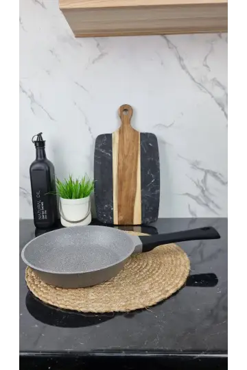 Сковорідка 24см антипр.покриття індукція Granite MR-4024 ᐉ MR-4024 - - класная цена в ProPosud